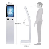 Kiosque de machine de paiement de service d'individu billet d'écran tactile de 27 pouces vendant le kiosque extérieur de l'information