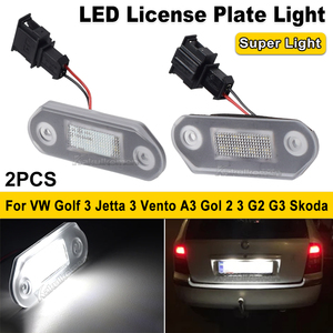 Pour VW <span class=keywords><strong>Golf</strong></span> MK3 pour Skoda Octavia I pièces de <span class=keywords><strong>plaque</strong></span> d'<span class=keywords><strong>immatriculation</strong></span> d'éclairage automatique LED ampoules de lampe de <span class=keywords><strong>plaque</strong></span> d'<span class=keywords><strong>immatriculation</strong></span> de voiture - Product Image 6