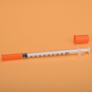 Siringa Monouso di Sicurezza per Insulina Animale 100 UI Sterile 1ml / 0.5ml con Ago Fisso 29G/30G/31G - Product Image 6
