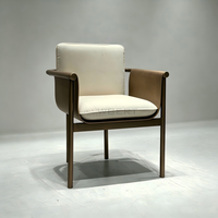 Chaise de loisirs en tissu italien de luxe WBERT, chaise de salle à manger Totu avec design modulaire, salon, salle à manger, meubles de maison