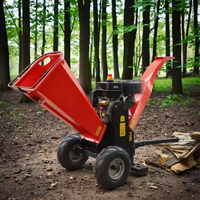Broyeur de bois à entraînement par prise de force robuste de 4 pouces, machine à broyer le bois, diesel, avec les meilleurs prix, roues