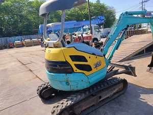 รถขุดขนาดเล็กมือสอง สภาพ 95% ใช้แล้ว 2 ตัน เครื่องยนต์ดีเซล 2500 ชั่วโมง รถขุดขนาดเล็กสำหรับงานเกษตร รถขุดมือสอง - Product Image 3