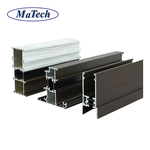 Profilo in Alluminio Personalizzato per Telaio di Finestra con Zanzariera e Facciata Continua per Porta a Vetro - Product Image 2