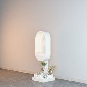 विंटेज लोहे की शादी टेलीफोन बूथ ऑडियो गेस्टबुक आउटडोर इंटीरियर सजावट के नेतृत्व वाले बूथ कस्टम-बनाया - Product Image 3