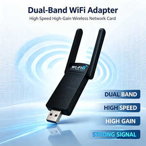 IFA01 Model WIFI6 Dual-Band USB Gigabit 5.8G Wireless Wifi Adapter 1300Mbps Internal Receiver Transmitter Network Cards - Product Image 4