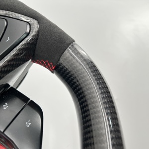 Volant en fibre de carbone de conception nouvelle et excellente pour Chevrolet <span class=keywords><strong>Corvette</strong></span> C8 - Product Image 3