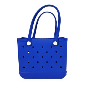 Fabriek Outlet Cross-Border Eva Strandtas Multifunctionele Opslag Handtas Grote Capaciteit Vrijetijdsreizen Diy Hole - Product Image 5