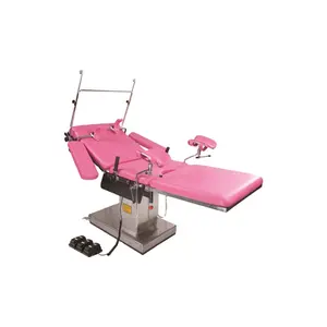 Hot Sale Delivery Bed Operating Bed Women Emergency Trolley Instrument Hospital Electric Bed Gynecology Chair Obstetric Table