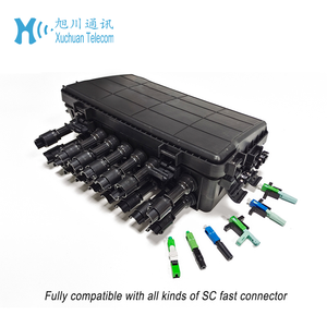 Boîtier de distribution de <span class=keywords><strong>fibre</strong></span> optique extérieur 16 cœurs résistant aux UV, connecteur FC, IP65, pour câbles <span class=keywords><strong>a</strong></span>ériens FTTH pré-câblés PON - Product Image 5