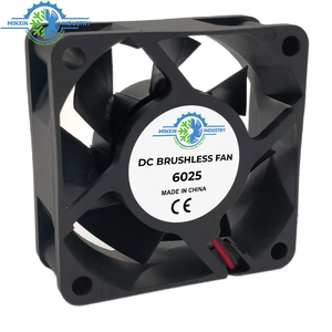 New Energy Saving 60x60x25mm Axial Cooling <b>Fan</b> 12v 24v 48v Suitable for and Workstation Server CPU Heat Dissipation - Product Image 2