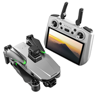 Drone RC S155 Max pliable, mini quadricoptère brushless GPS 5G avec caméra 4K et évitement d'obstacles à 360° pour adultes