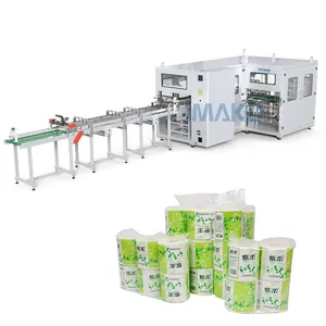 High Quality Automatic Tissue Wrapping Toilet Paper Bundle Packing Machine