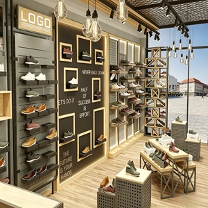 Shoe Shop Display Shelf Decoration Furniture Custom Ladies Luxury Brand Bag Store Display Rack Store Decoration Renovation - Product Image 5