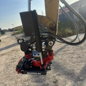 Moteur de grappin hydraulique inclinable robuste pour excavatrice de 5 à 8 tonnes, rotation à 360°, inclinaison à 45°, pour la découpe de ferraille en acier - Product Image 1