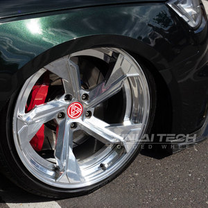 Nouvelles jantes XINLAI personnalisées en chrome poli, forgées en deux parties, à rayons multiples, pour M4/M5 Audi et Jeep - Product Image 3