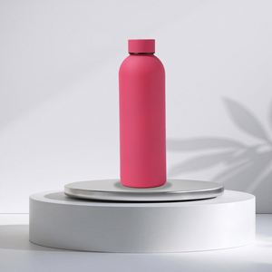 Botella de Boca Pequeña de 350 ml, 500 ml, 750 ml, 1000 ml, con Exterior Mate Antideslizante, de Acero Inoxidable 304, para Deportes, Senderismo, Coche, con Impresión de Marca Personalizada - Product Image 6