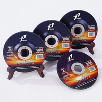 Disques abrasifs en résine industrielle pour le décapage de peinture, disques pour meuleuse d'angle double, acier, 4,5 pouces, 115*6 mm, disques de meulage pour métal