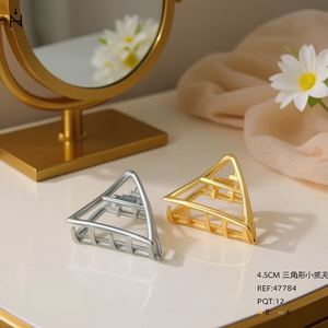 Fermaglio per capelli triangolare da 4,5 cm per donna, accessorio per capelli alla moda - Product Image 2