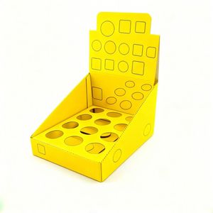 Recyclable Foldable Cardboard Counter Top <b>Display</b> Box with UV Coating Custom Retail Logo Printed Rigid Boxes - Product Image 5