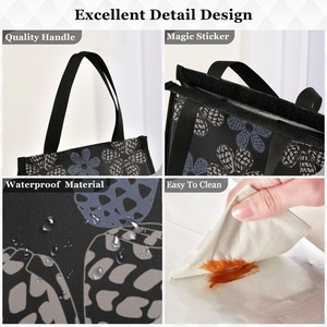 กระเป๋าเก็บอุณหภูมิขนาดเล็กสำหรับผู้ใหญ่ พิมพ์ลายตามสั่ง ลายเปลือกหอยฮาวาย น้ำหนักเบา เหมาะสำหรับทำงาน ปิกนิก และเตรียมอาหาร - Product Image 3