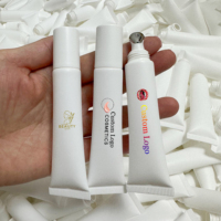 Gloss à lèvres brillant personnalisé avec logo, applicateur métallique, tube souple, choix de couleurs, rouge à lèvres mat imperméable, gloss hydratant