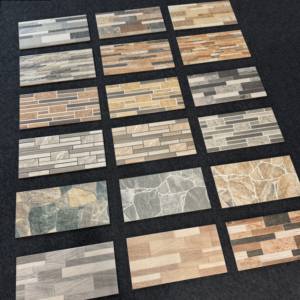 Ubin Batu Budaya Tahan Aus Ukuran 200x400mm untuk Pelapis Dinding Luar Villa - Product Image 6