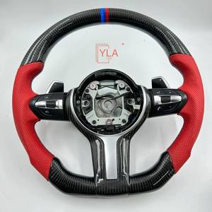 Volante de Cuero Modificado y Mejorado para <span class=keywords><strong>BMW</strong></span> F10, F30, F32, F31, F15, E70, E90, E71, M6, M3 - Product Image 5