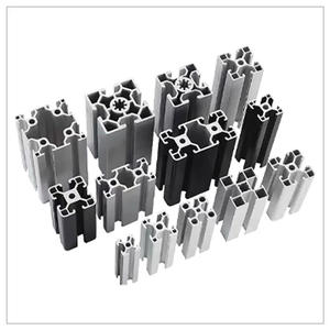 Anodized 6000 Series Aluminum Square Profiles Frame with T3-T8 Temper Punching & Cutting Services Manufacturer - Product Image 5