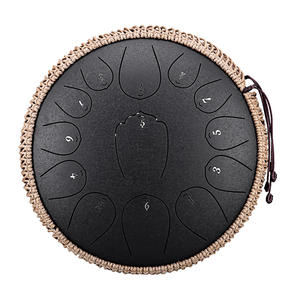 <span class=keywords><strong>Handpan</strong></span> et Tank Drum en acier au carbone de 12 pouces Jelo Customization 13-Note C Tone With Tongue Drum Feature - Product Image 3