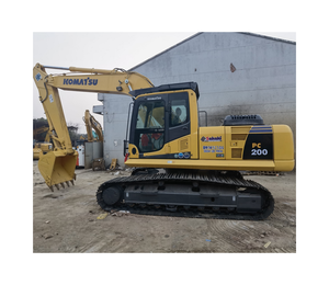 Excavadora de orugas Komatsu usada de 20 toneladas Original de Japón de alta calidad, excavadora de segunda mano Komatsu de segunda mano, gran oferta de pc200-8 - Product Image 1
