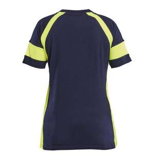 BLAKLADER - 352410308833XXL Camiseta de mujer con azul marino de alta visibilidad/amarillo de alta visibilidad-EAN 7330509916582 ROPA DE TRABAJO DE LA HI-VIS - Product Image 2