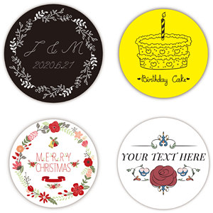 Autocollants personnalisés avec Logo, étiquettes d'emballage personnalisées, pour mariage, anniversaire, baptême, fête, personnalisez votre propre autocollant, 1000 pièces - Product Image 6