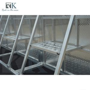 Barrera Plegable de Aluminio para Control de Multitudes en Festivales de Música, Modular y Desmontable - Product Image 3