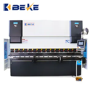BEKE Punch and die, tool, matrix press brake hydraulic cnc da53t 4+1 axes WE67K 110T3200 bending machine with quick clamps