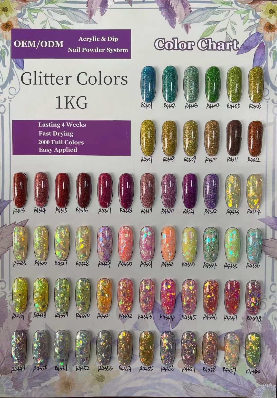Colori glitterati 3