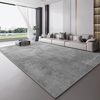 Anpassbare 3D Modern Minimalist Style Wohnzimmer Teppiche rutsch feste dicke Kristall Samt Anti-Noise Fuß matten Home Neuheit