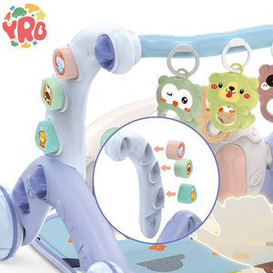 Tapis d'éveil musical 6-en-<span class=keywords><strong>1</strong></span> avec piano à pédales et portique d'activités <span class=keywords><strong>pour</strong></span> bébé, prix usine Yrb - Product Image 2