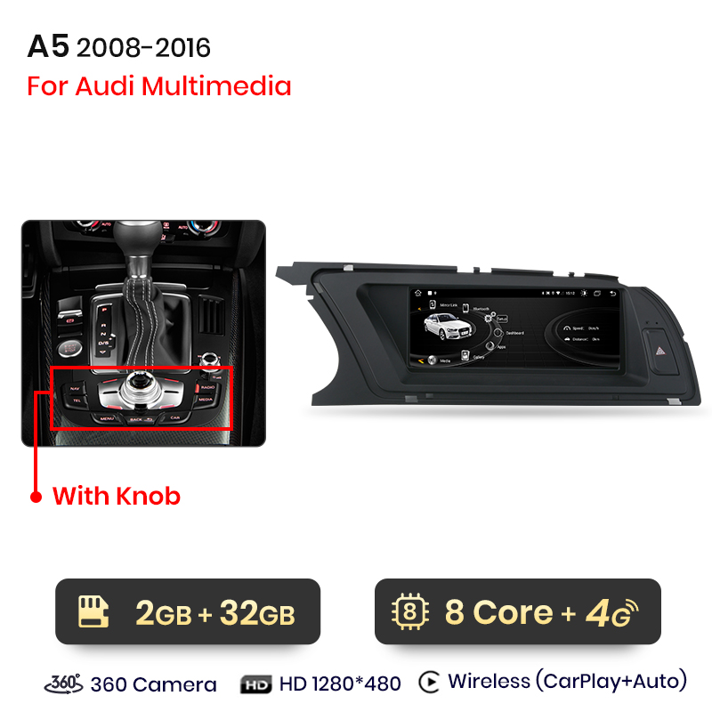 Con MMI 8 núcleos 2GB +32GB
