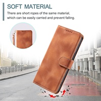 Funda de Cuero Sintético OEM con Tapa y Sensación de Piel, Bolsas Magnéticas para Teléfono Móvil para Samsung S25 S25 Ultra S24 S23 A-1066