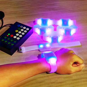 Ánh sáng lên dẫn vòng đeo tay điều khiển từ xa DMX ánh sáng lên các bên sự kiện lớn xem - Product Image 2