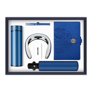 Cadeaux de bureau Tasse Parapluie Masseur de nuque Ensemble Cadeau VIP Logo Cadeau d'entreprise personnalisé Ensemble cadeau d'affaires - Product Image 3