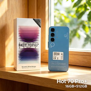 สมาร์ทโฟน 5G รุ่น Hot 70 Pro Plus 16GB 512GB สีม่วง ปลดล็อคแล้ว - Product Image 3