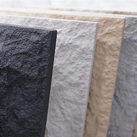 Panneaux muraux de décoration intérieure naturelle, panneaux muraux en pierre PU, panneaux muraux en pierre, panneaux muraux en pierre artificielle