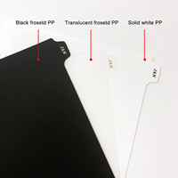 Wenshun – Pages d'indexation imprimées en feuille d'or PP, à feuilles mobiles, avec intercalaires à languettes, A5 A6, 6 trous, pour classeur de budget, cadeau