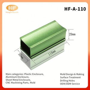 Powder Coated <b>Metal</b> 6063 Aluminum Alloy Control <b>Box</b> Casings CNC Precision Covers Security Equipment IP54 Sturdy Protection - Product Image 2
