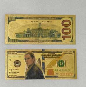 Collection de billets de banque en feuille d'or Le Seigneur des Anneaux - Cadeau original pour les fans - Product Image 5
