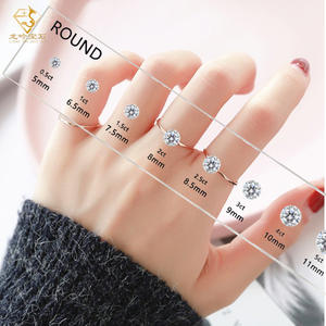 Herramientas <span class=keywords><strong>de</strong></span> Referencia para el Tamaño <span class=keywords><strong>de</strong></span> Anillos <span class=keywords><strong>de</strong></span> Joyería Junyuan, Guía <span class=keywords><strong>de</strong></span> Tamaño <span class=keywords><strong>de</strong></span> Quilates <span class=keywords><strong>de</strong></span> Diamantes, Juego <span class=keywords><strong>de</strong></span> Circonita Cúbica Blanca para Joyería - Product Image 3