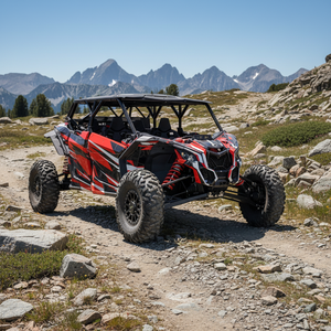 Mini SSV professionnel 1500cc à essence pour 4x4, 4 places, buggy tout-terrain robuste avec capacité de montée en pente améliorée - Product Image 1