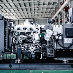 เครื่องกำเนิดไฟฟ้าแบบโครงเปิด 50KVA 100KVA รุ่นใหม่ พร้อมฝาครอบกันฝนและหลังคาเก็บเสียง TP-50 อเนกประสงค์ 6 รุ่น - Product Image 4