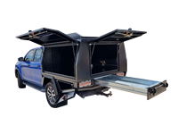 Caja de herramientas de aluminio para camioneta, caja de herramientas personalizada para camioneta de doble cabina y toldo para camioneta pickup